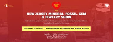 New Jersey Fall Mineral, Fossil, Gem & Jewelry Show