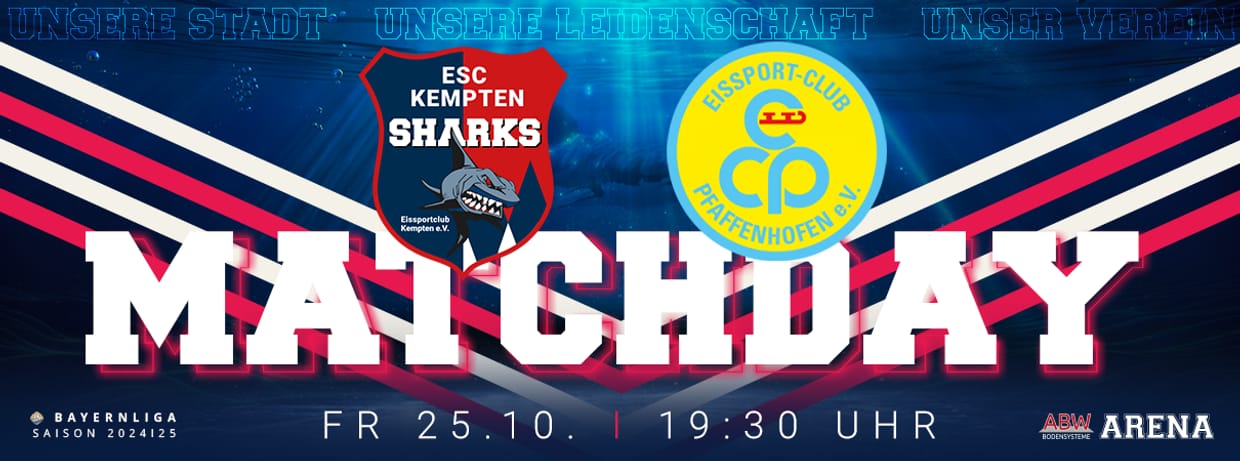 MATCHDAY vs. EC Pfaffenhofen "Eishogs"