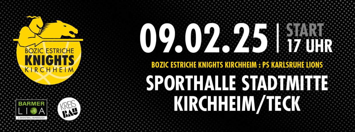 Bozic Knights vs. PS Karlsruhe LIONS