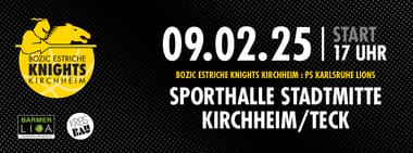 Bozic Knights vs. PS Karlsruhe LIONS