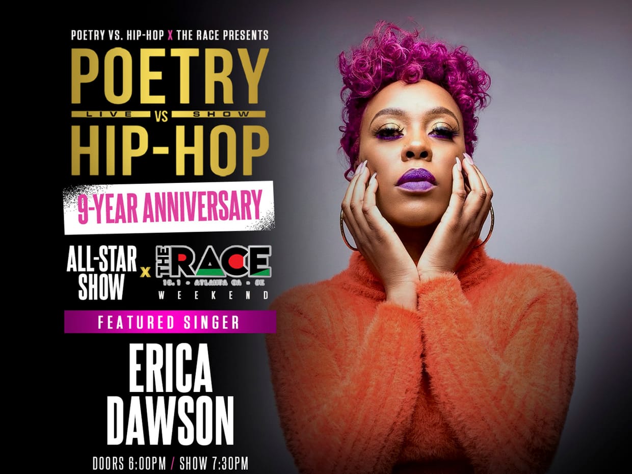  Poetry vs Hip-Hop: 9-Year Anniversary All-Star Show ft. Erica Dawson