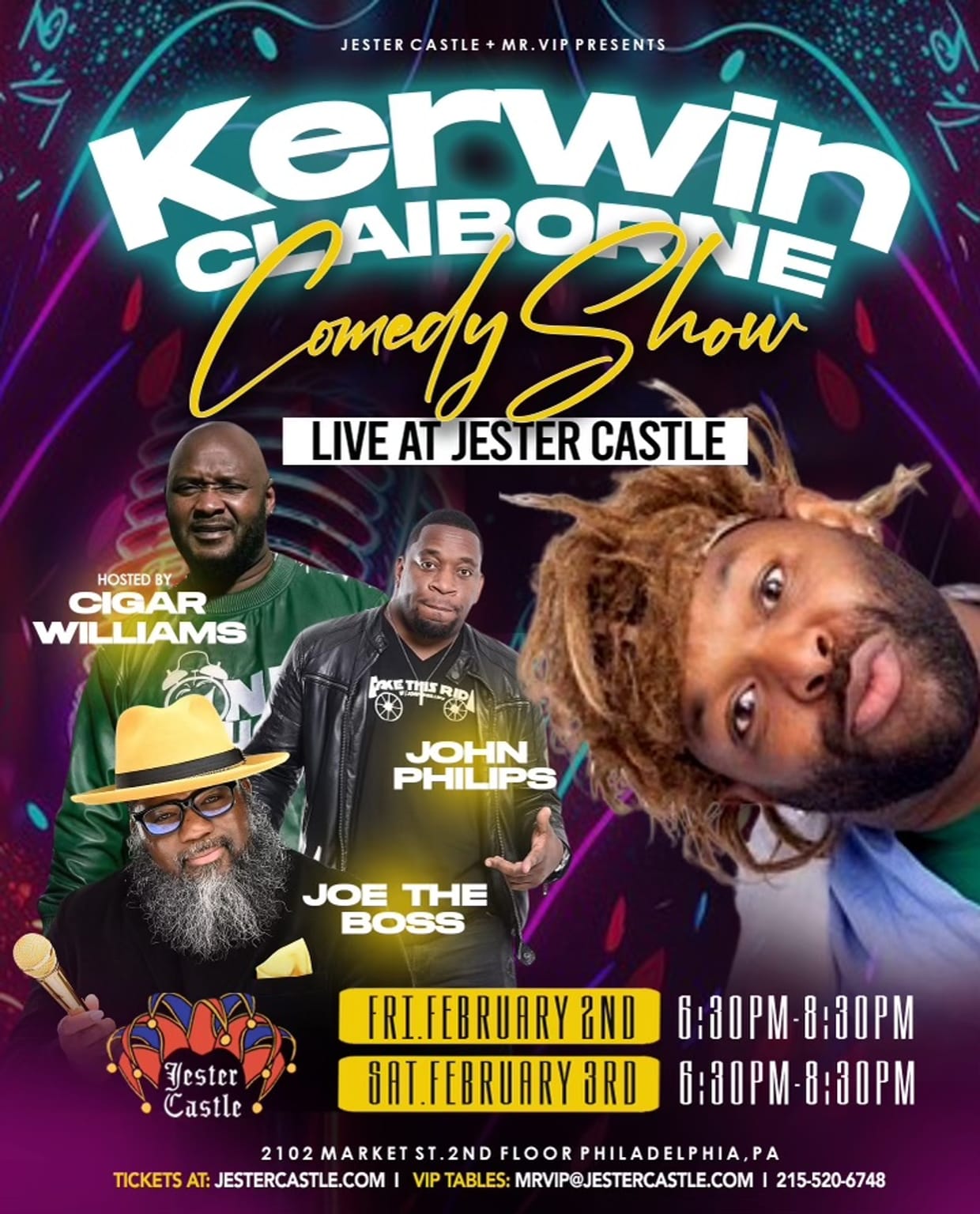 Kerwin Claiborne 8:30pm Show