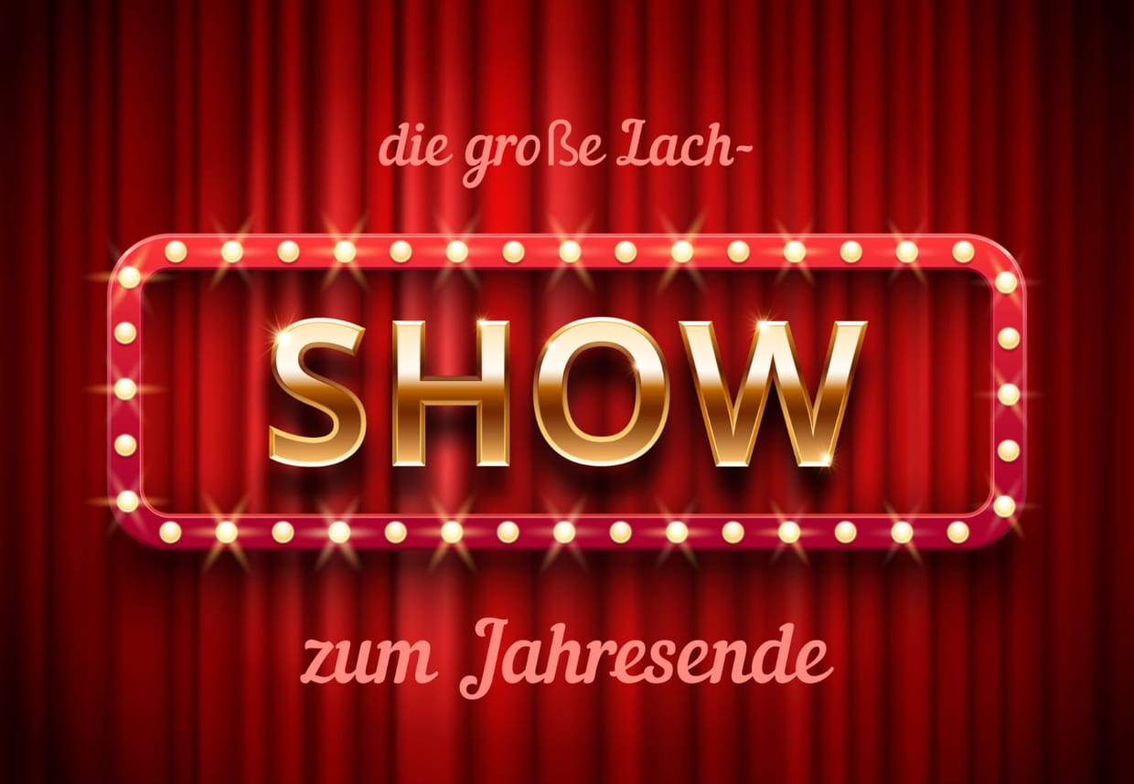 Die große Lachshow zum Jahresende