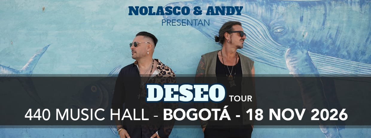 ANDY Y NOLASCO TOUR COLOMBIA 2026