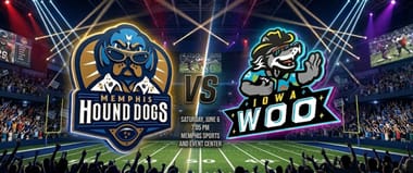 Memphis Hound Dogs vs Iowa Woo
