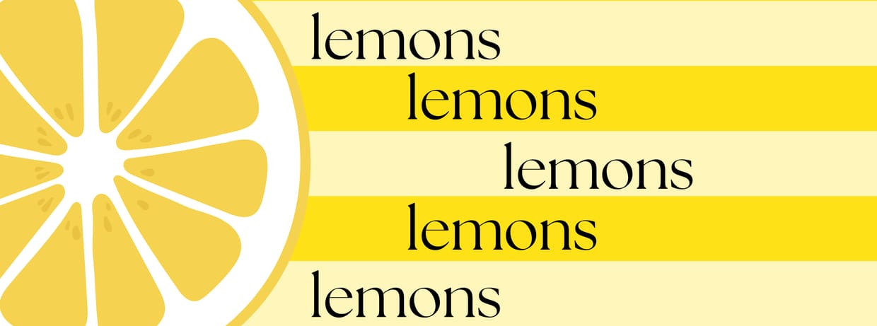 Lemons Lemons Lemons Lemons Lemons