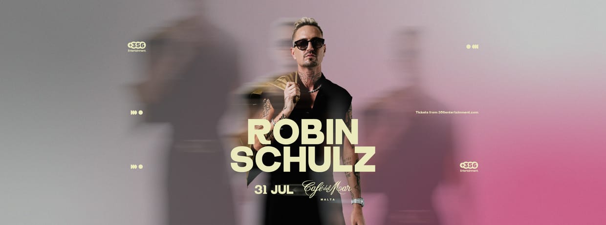 ROBIN SCHULZ at CAFÉ DEL MAR - 31.07.2026