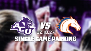 ACU WBB vs UTA Single Game Parking  