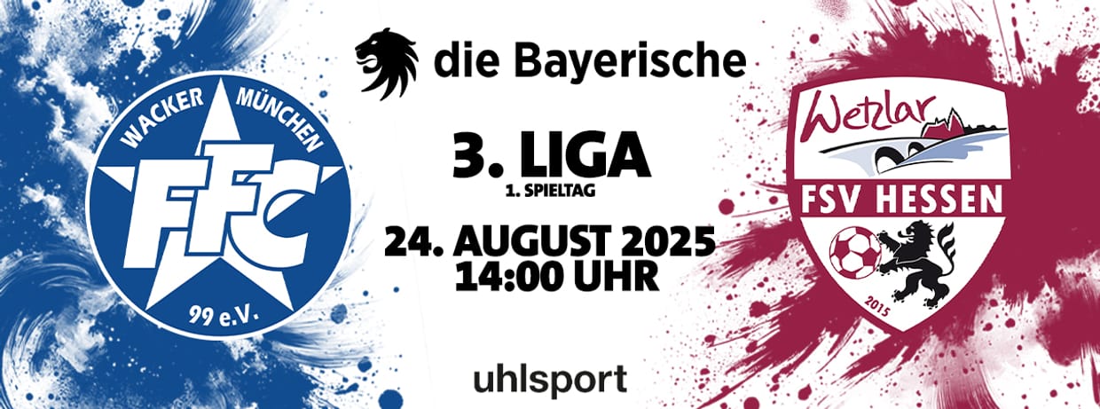 1. Spieltag | FFC Wacker München - FSV Hessen Wetzlar