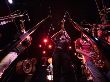 The Grammy Award-winning Rebirth Brass Band
