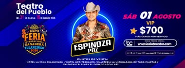 ESPINOZA PAZ 01/08/2026