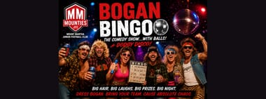 Mount Martha Junior Football Club - BOGAN BINGO + DODGY DISCO Fundraiser!