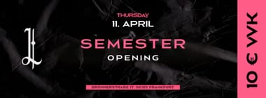 Semester Opening Party