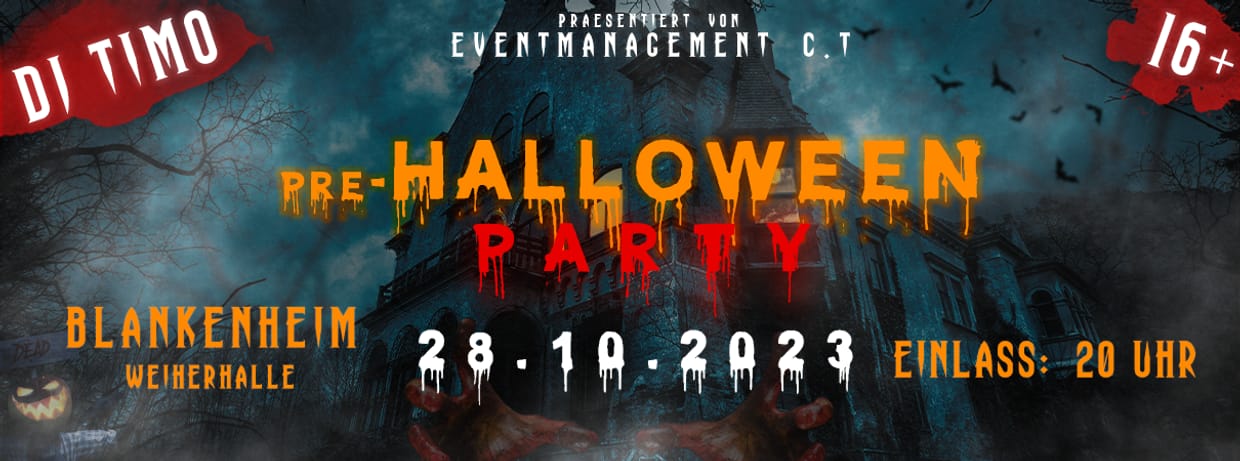 Pre Halloween Party Blankenheim