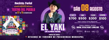 LUIS ALFONSO PARTIDA "EL YAKI" 08/08/2026 