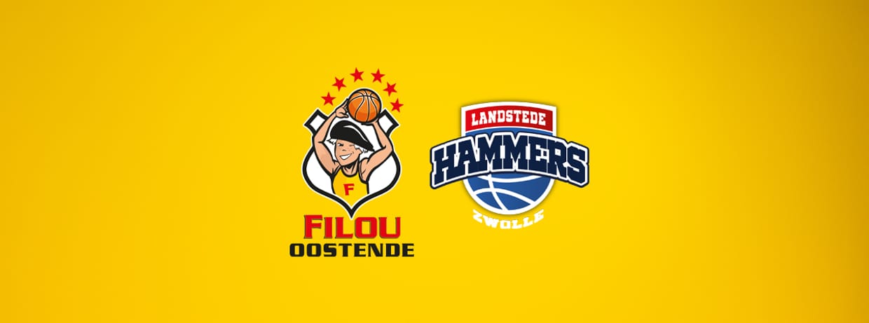 Filou Oostende vs Landstede Hammers