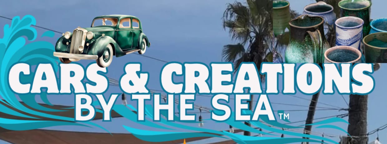 Cars & Creations By The Sea in HB - April 5th! Cars & Creative Vendors (Shop Small)
