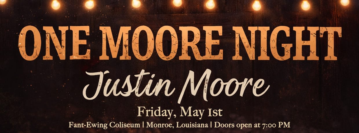 Justin Moore : One Moore Night
