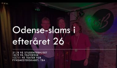 Poetry Slam Fyns mesterskab - kval #3