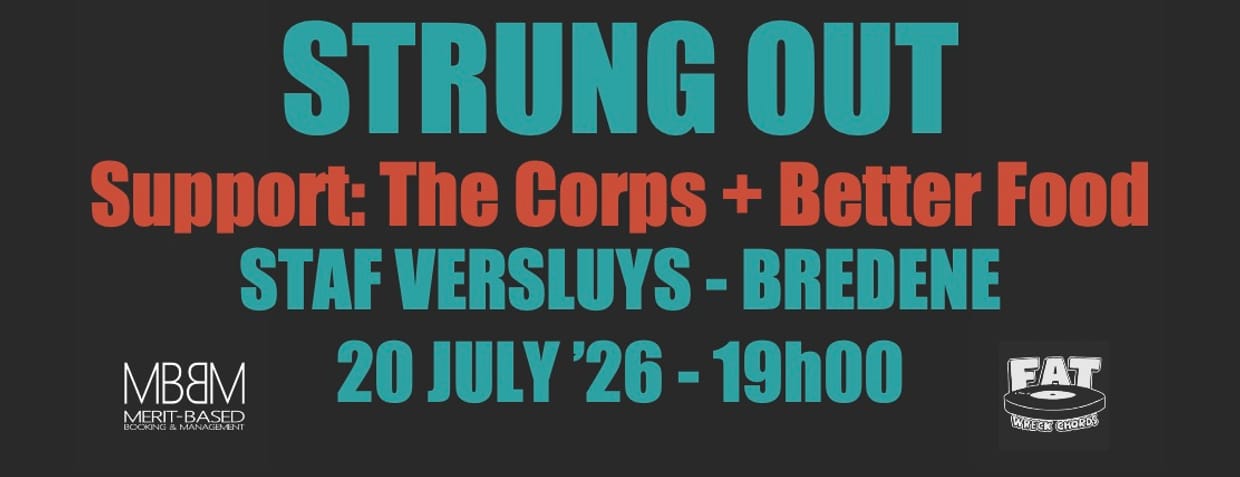 Strung Out + The Corps + Betterfood