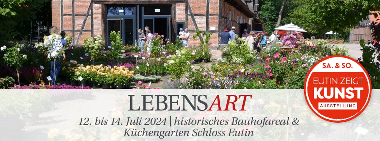 LebensArt Eutin- historisches Bauhofareal und Küchengarten Schloss Eutin