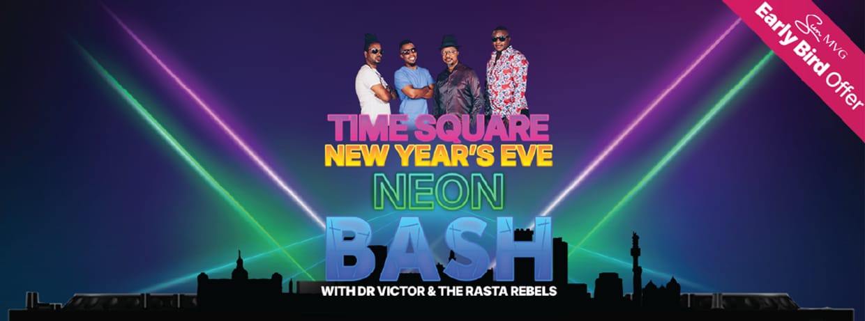 New Years Eve Neon Bash with Dr Victor and Rasta Rebels