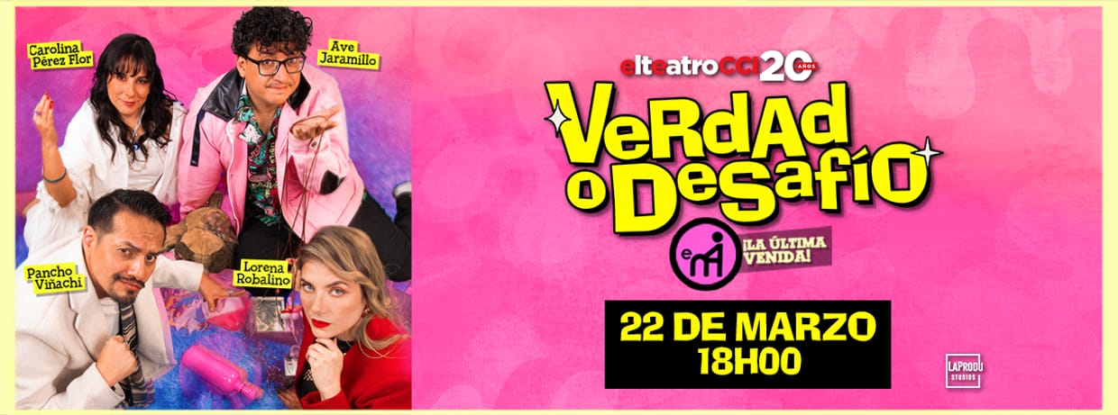 VERDAD O DESAFÍO DOMINGO 22 DE MARZO 18:00 PM