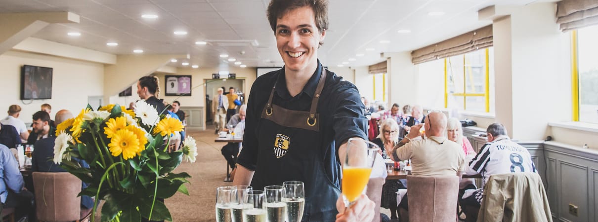 Hospitality at Notts County Football Club