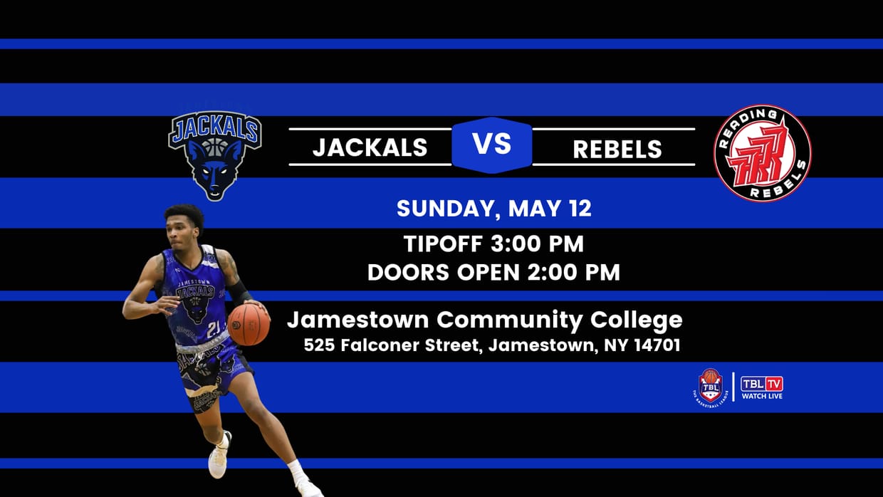 Jamestown Jackals vs Reading Rebels