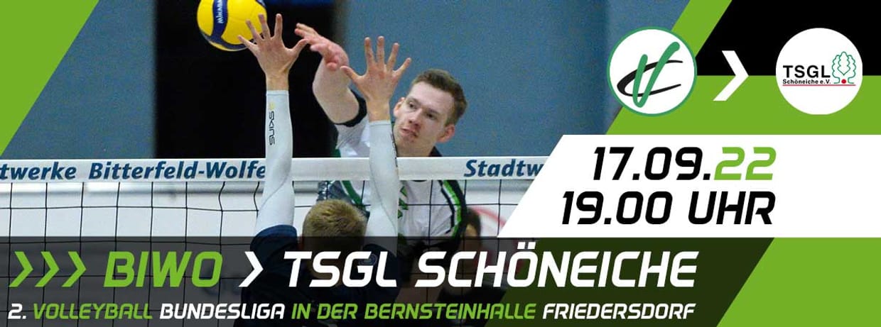 VC Bitterfeld Wolfen vs. TSGL Schöneiche