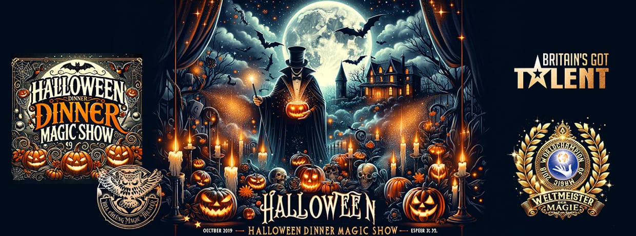 Halloween-Dinner-Magic Show   