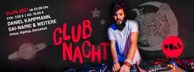 CLUBNACHT | 24.09.2021 | PULS Münster