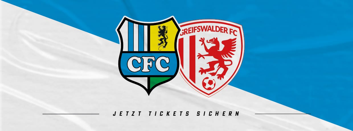Chemnitzer FC vs. Greifswalder FC