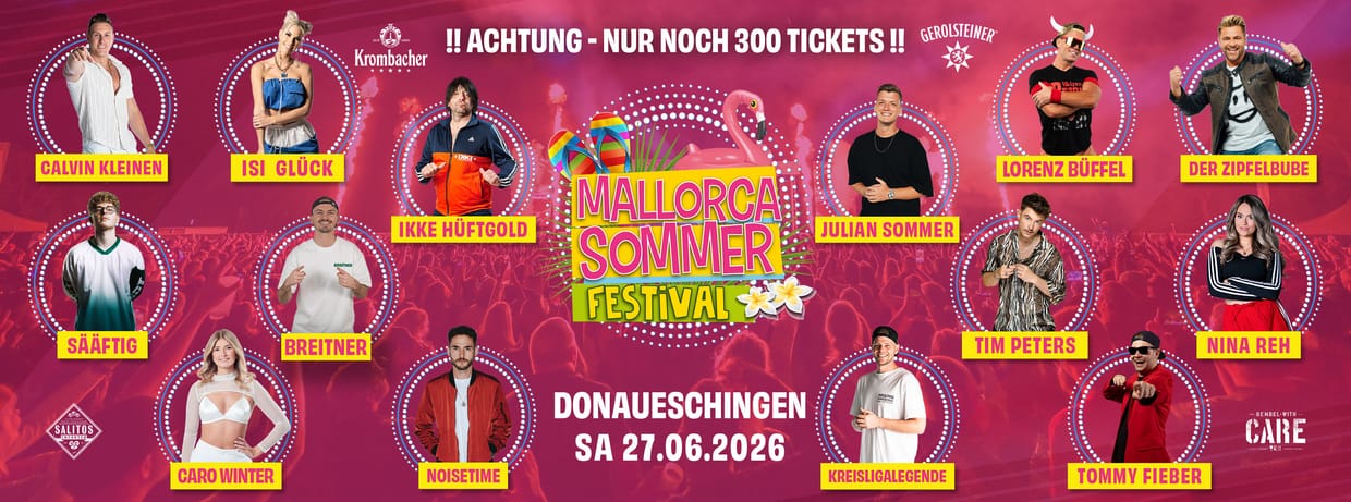 Mallorca Sommer Festival Donaueschingen 2026