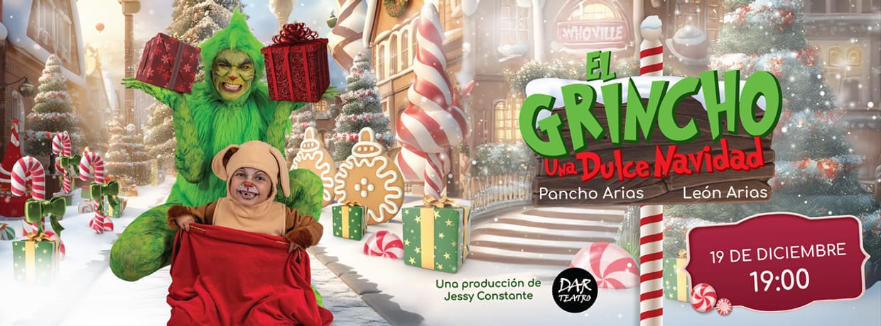 EL GRINCHO VIERNES 19 DICIEMBRE 19:00 PM