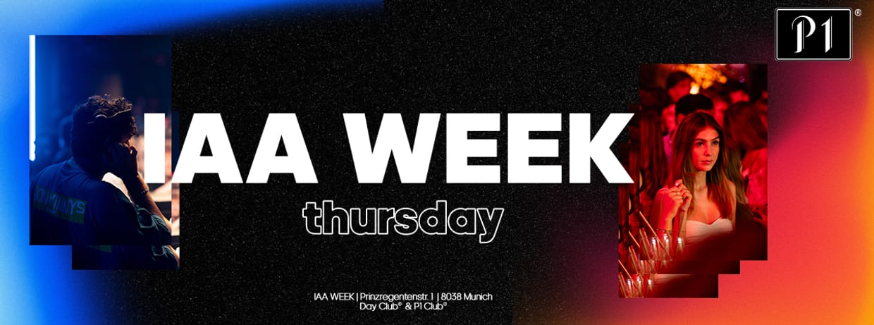 IAA WEEK / Thursday