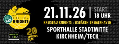 Kreisbau Knights vs. Eisbären Bremerhaven