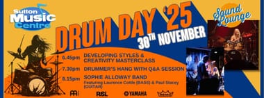 Sutton Music Centre Drum Day ’25