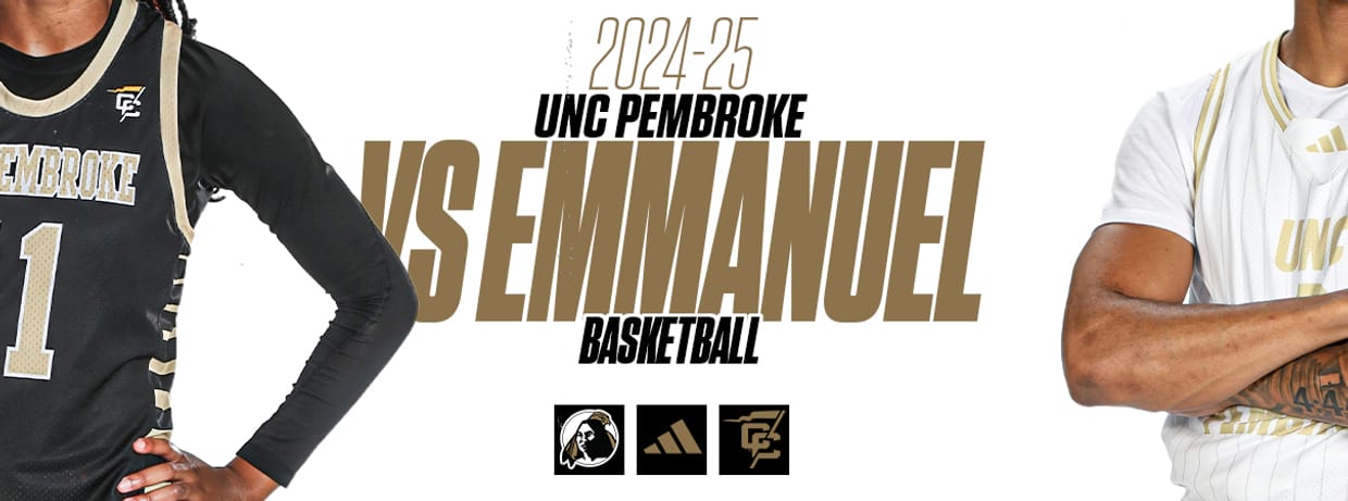 UNCP Braves Basketball Vs Emmanuel