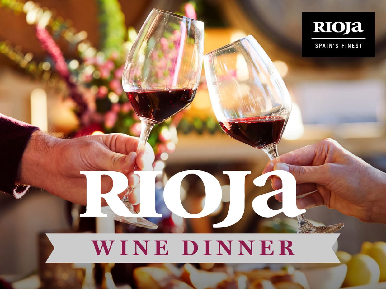 Wines from Rioja Wine Dinner