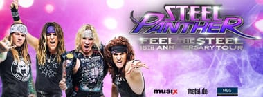 STEEL PANTHER • Feel The Steel 15th Anniversary Tour • 06.07.2025 Geiselwind