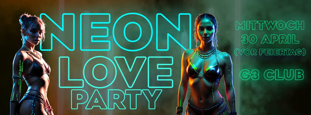 🖌️ Neon Love Party 🔥💜