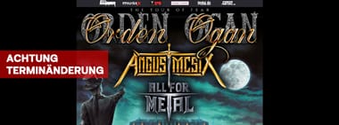 Orden Ogan, Angus McSix, All for Metal • 16.02.2025 Geiselwind