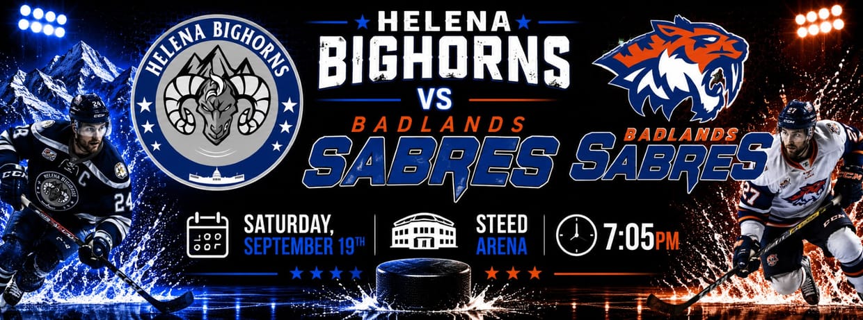 Helena Bighorns vs Badlands Sabres