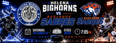 Helena Bighorns vs Badlands Sabres