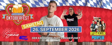 Sa, 26.09. FINAL ALM