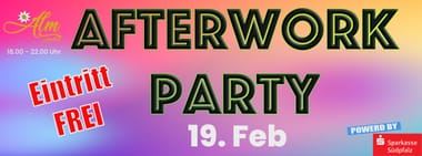 Afterwork-Party *** EINTRITT FREI ***