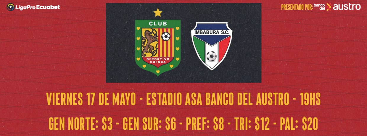 DEPORTIVO CUENCA vs IMBABURA SC