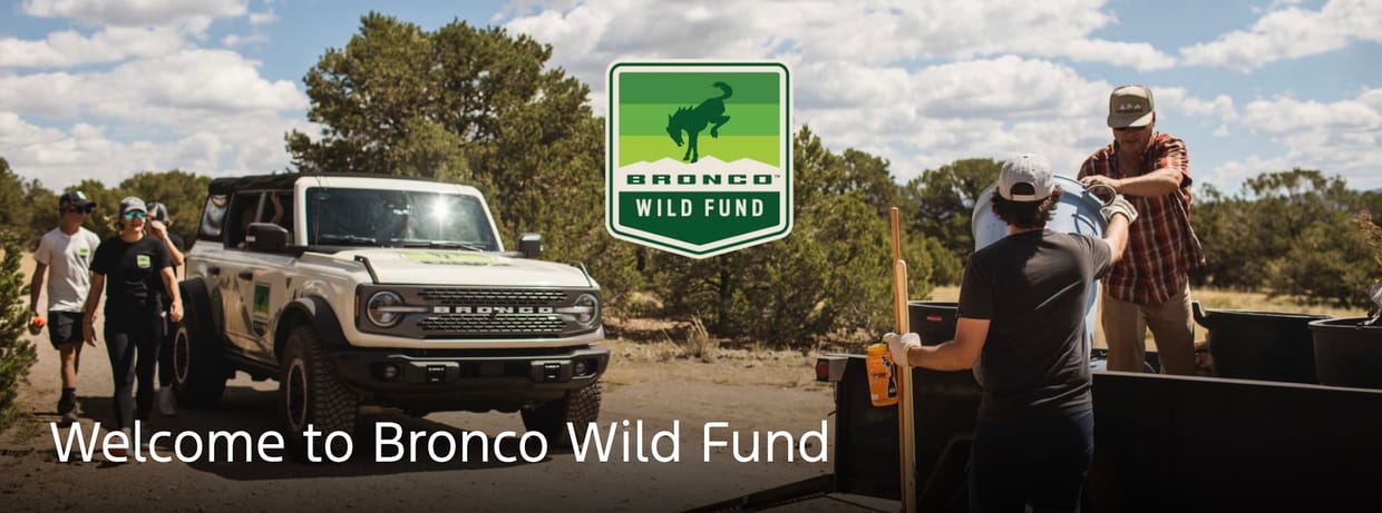 2026 Bronco Wild Fund Display at the PVGP - July 18, 2026