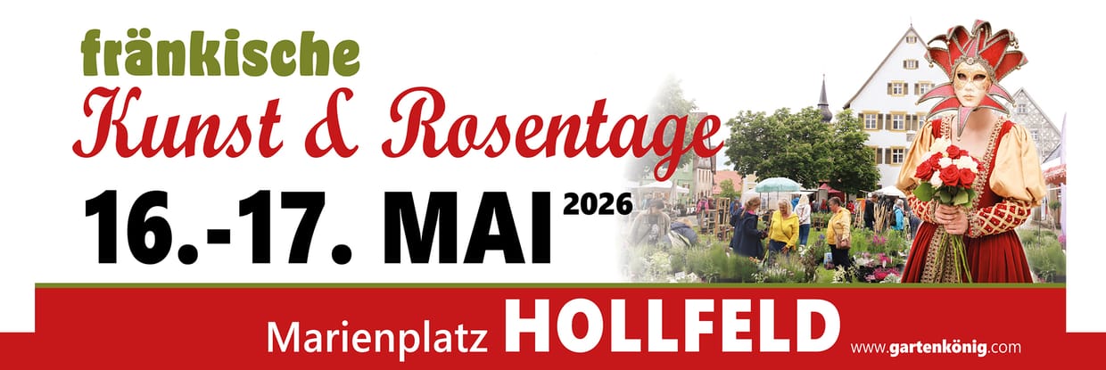 Fränkische Kunst- & Rosentage Hollfeld